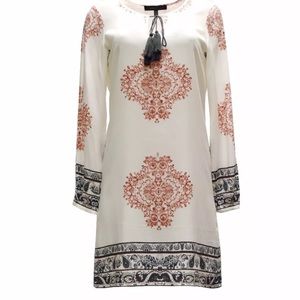 Beautiful Forest Lily Tunis Shift Dress